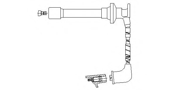 BREMI 659F49 Ignition Cable